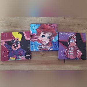 Patrick star & little mermaid eyeshadow pallets